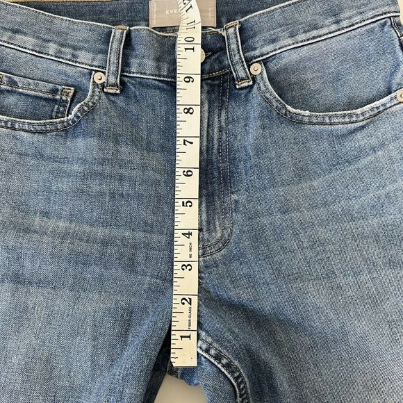 EVERLANE Slim Womens Stretch Denim 29 X 32 Jeans Lt wash - Picture 7 of 12